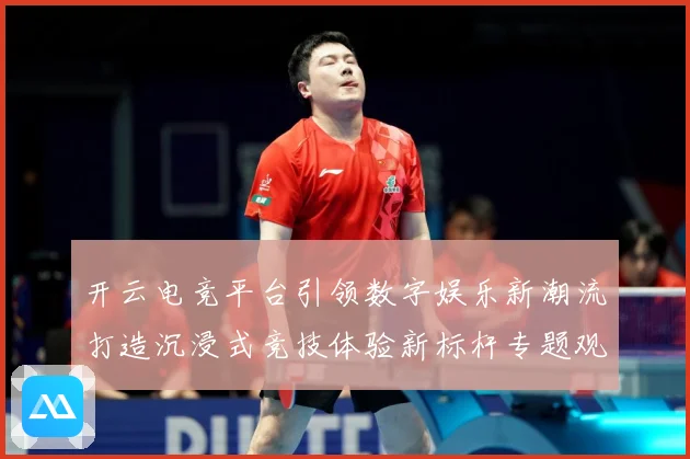 开云电竞平台引领数字娱乐新潮流打造沉浸式竞技体验新标杆专题观察
